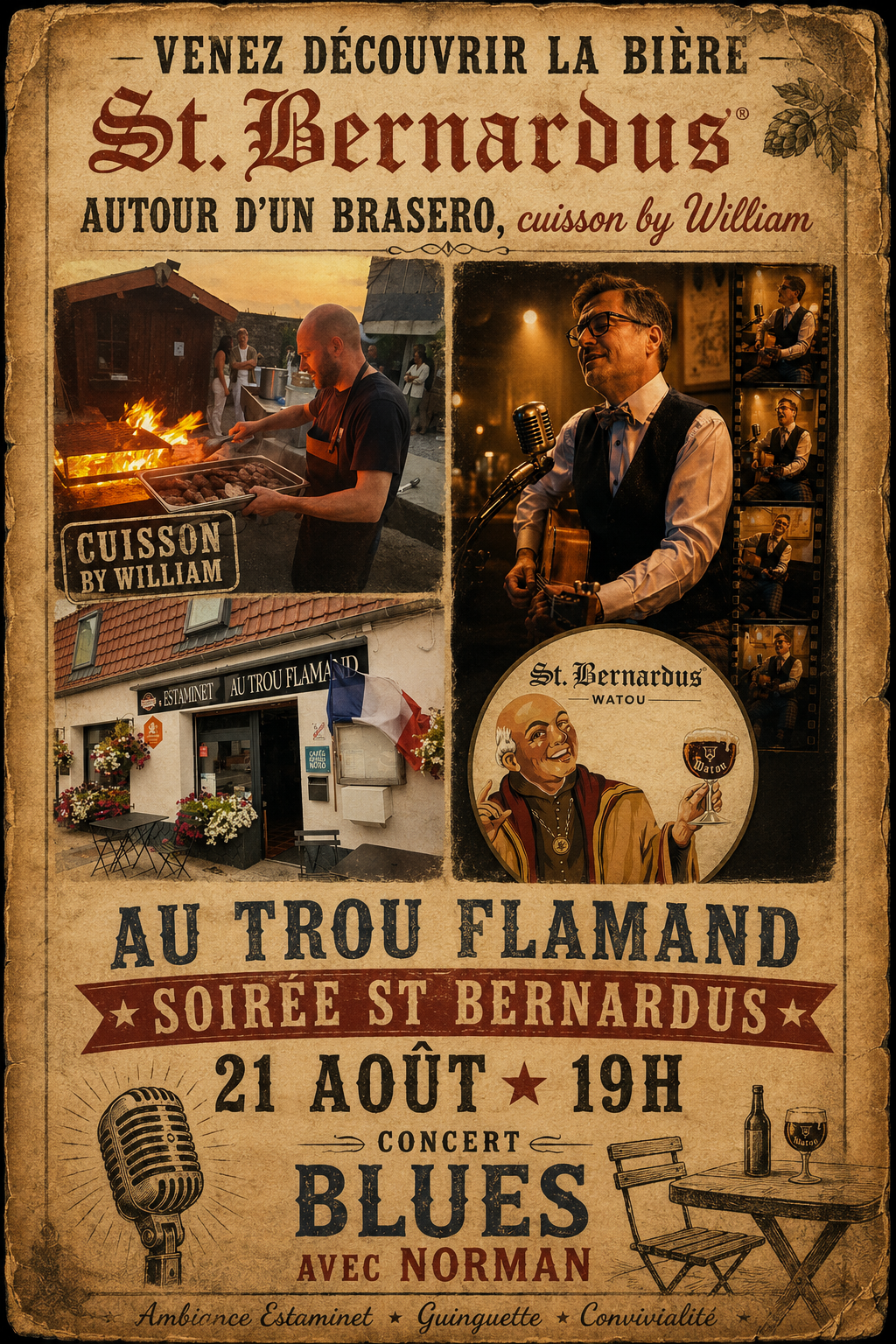 Soirée St Bernardus autour du Brasero