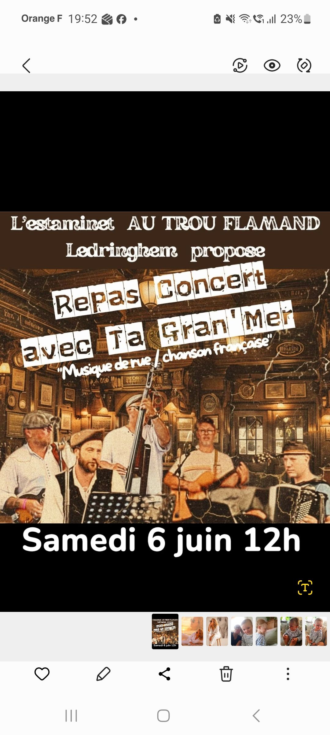 Festimalt- Repas/Concert avec Ta Gran'Mer 